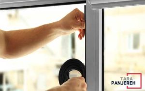 تعویض لاستیک پنجره دوجداره